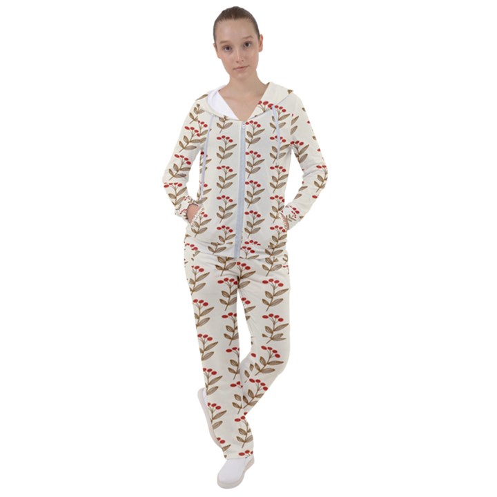 White Fresh Spring Hope Women s Tracksuit