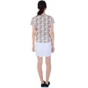 White Fresh Spring Hope Women s Sports Top View2