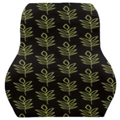 Autumn Leaves Black Car Seat Back Cushion  by ConteMonfrey