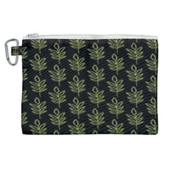 Autumn Leaves Black Canvas Cosmetic Bag (xl) by ConteMonfrey