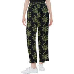 Autumn Leaves Black Women s Pants  by ConteMonfrey