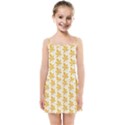 Orange Leaves   Kids  Summer Sun Dress View1