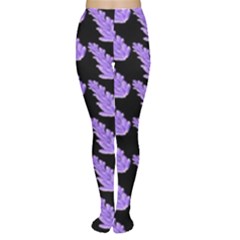 Cute Lavanda Black Tights by ConteMonfrey