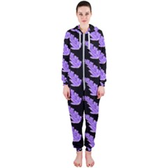 Cute Lavanda Black Hooded Jumpsuit (ladies) by ConteMonfrey