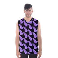 Cute Lavanda Black Men s Basketball Tank Top by ConteMonfrey