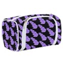 Cute Lavanda Black Toiletries Pouch View2