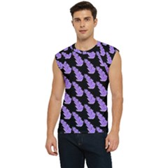 Cute Lavanda Black Men s Raglan Cap Sleeve Tee by ConteMonfrey