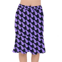 Cute Lavanda Black Short Mermaid Skirt by ConteMonfrey