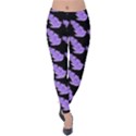 Cute Lavanda Black Velvet Leggings View1