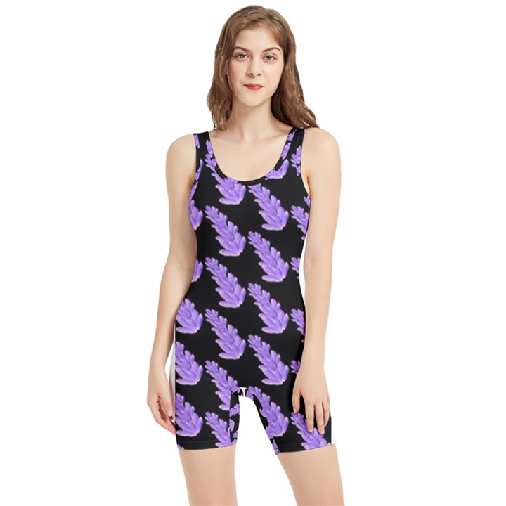 Cute Lavanda Black Women s Wrestling Singlet