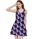 Cute Lavanda Black Inside Out Racerback Dress View1