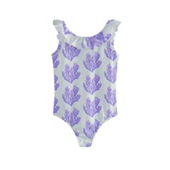 Seaweed Clean Kids  Frill Swimsuit by ConteMonfrey