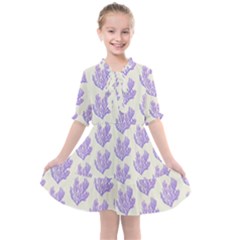 Seaweed Clean Kids  All Frills Chiffon Dress by ConteMonfrey