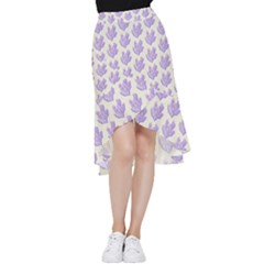 Seaweed Clean Frill Hi Low Chiffon Skirt by ConteMonfrey