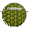 Orange Leaves Green Crossbody Circle Bag View2