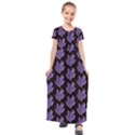 Black Seaweed Kids  Short Sleeve Maxi Dress View1