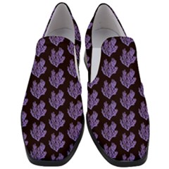 Black Seaweed Women Slip On Heel Loafers by ConteMonfrey