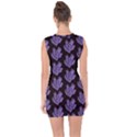 Black Seaweed Lace Up Front Bodycon Dress View2