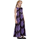 Black Seaweed Kids  Satin Sleeveless Maxi Dress View3