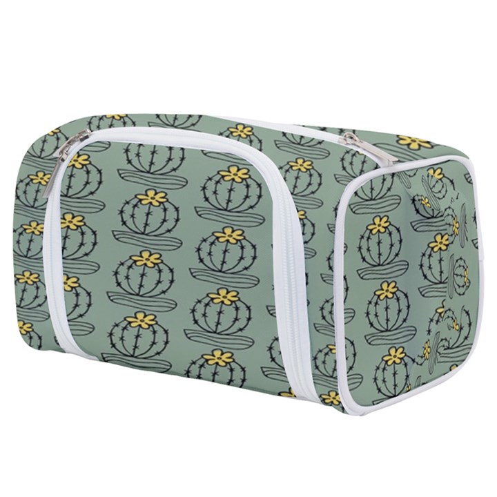 Cactus Green Toiletries Pouch