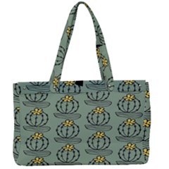 Cactus Green Canvas Work Bag by ConteMonfrey