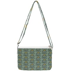 Cactus Green Double Gusset Crossbody Bag by ConteMonfrey