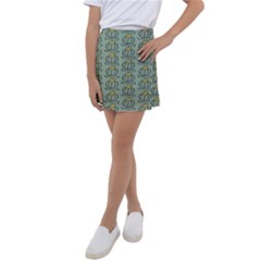 Cactus Green Kids  Tennis Skirt by ConteMonfrey