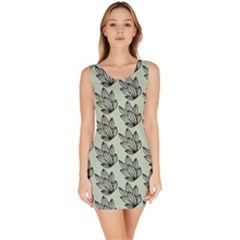 Cactus Lines Bodycon Dress by ConteMonfrey