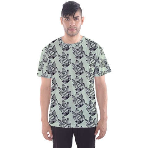 Cactus Lines Men s Sport Mesh Tee by ConteMonfrey