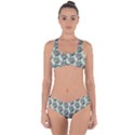 Cactus Lines Criss Cross Bikini Set View1