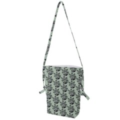 Cactus Lines Folding Shoulder Bag by ConteMonfrey