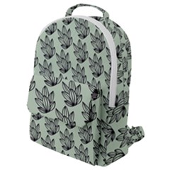 Cactus Lines Flap Pocket Backpack (small) by ConteMonfrey