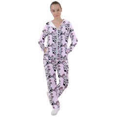 Lovely Cactus With Flower Women s Tracksuit by ConteMonfrey