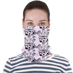 Lovely Cactus With Flower Face Seamless Bandana (adult) by ConteMonfrey