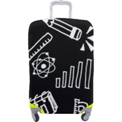 Knowledge Drawing Education Science Luggage Cover (large) by Wegoenart