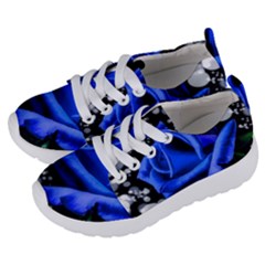 Blue Rose Bloom Blossom Kids  Lightweight Sports Shoes by Wegoenart