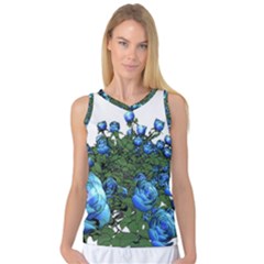 Flower Roses Rose Nature Bouquet Women s Basketball Tank Top by Wegoenart