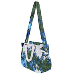 Flower Roses Rose Nature Bouquet Rope Handles Shoulder Strap Bag by Wegoenart