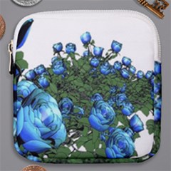 Flower Roses Rose Nature Bouquet Mini Square Pouch by Wegoenart