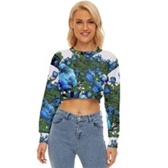 Flower Roses Rose Nature Bouquet Lightweight Long Sleeve Sweatshirt by Wegoenart