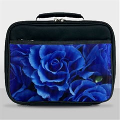 Blue Rose Flower Plant Romance Lunch Bag by Wegoenart