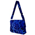 Blue Rose Flower Plant Romance Full Print Messenger Bag (M) View2