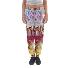 New York Skyline Manhattan City Women s Jogger Sweatpants by Wegoenart