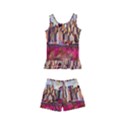 New York Skyline Manhattan City Kids  Boyleg Swimsuit View1