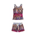 New York Skyline Manhattan City Kids  Boyleg Swimsuit View2