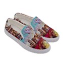 New York Skyline Manhattan City Women s Canvas Slip Ons View3