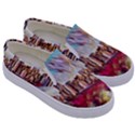 New York Skyline Manhattan City Kids  Canvas Slip Ons View3