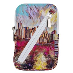 New York Skyline Manhattan City Belt Pouch Bag (small)