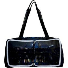 New York Night Central Park Skyscrapers Skyline Multi Function Bag by Wegoenart