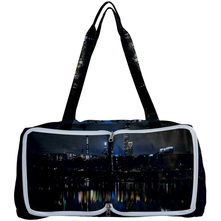 New York Night Central Park Skyscrapers Skyline Multi Function Bag